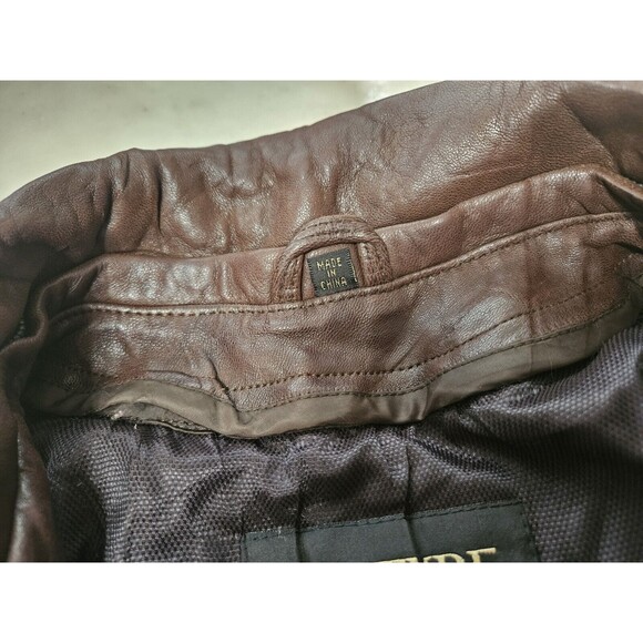 Vintage Genuine Leather Jacket Couture By J. Park Size Large, Classic Fit, Old! - Picture 14 of 14